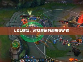 LOL辅助，团队背后的隐形守护者
