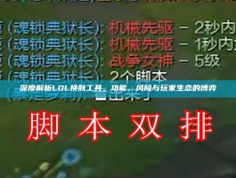 深度解析LOL换肤工具，功能、风险与玩家生态的博弈