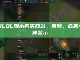 揭露LOL脚本购买网站，风险、危害与法律警示