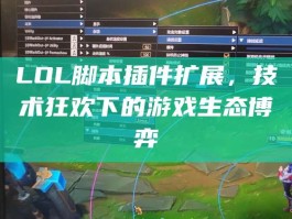 LOL脚本插件扩展，技术狂欢下的游戏生态博弈