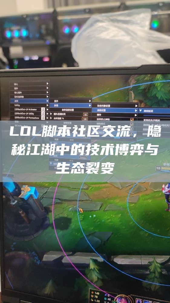 LOL脚本社区交流,隐秘江湖中的技术博弈与生态裂变