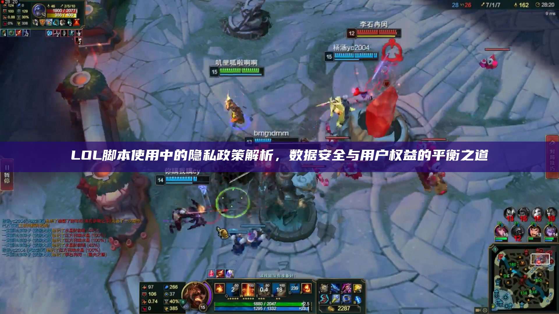 LOL脚本使用中的隐私政策解析,数据安全与用户权益的平衡之道