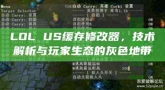 LOL US缓存修改器,技术解析与玩家生态的灰色地带