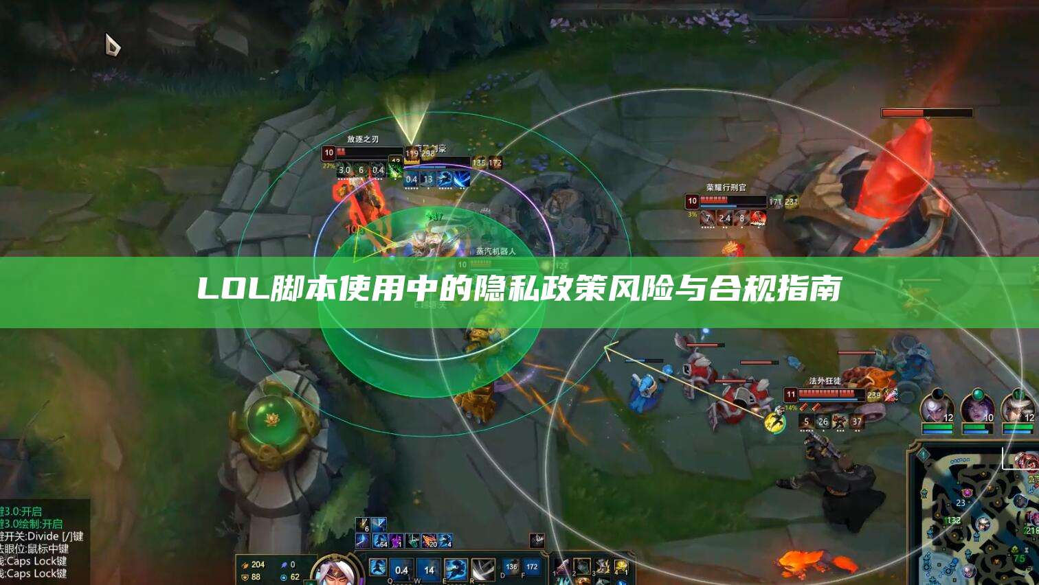 LOL脚本使用中的隐私政策风险与合规指南