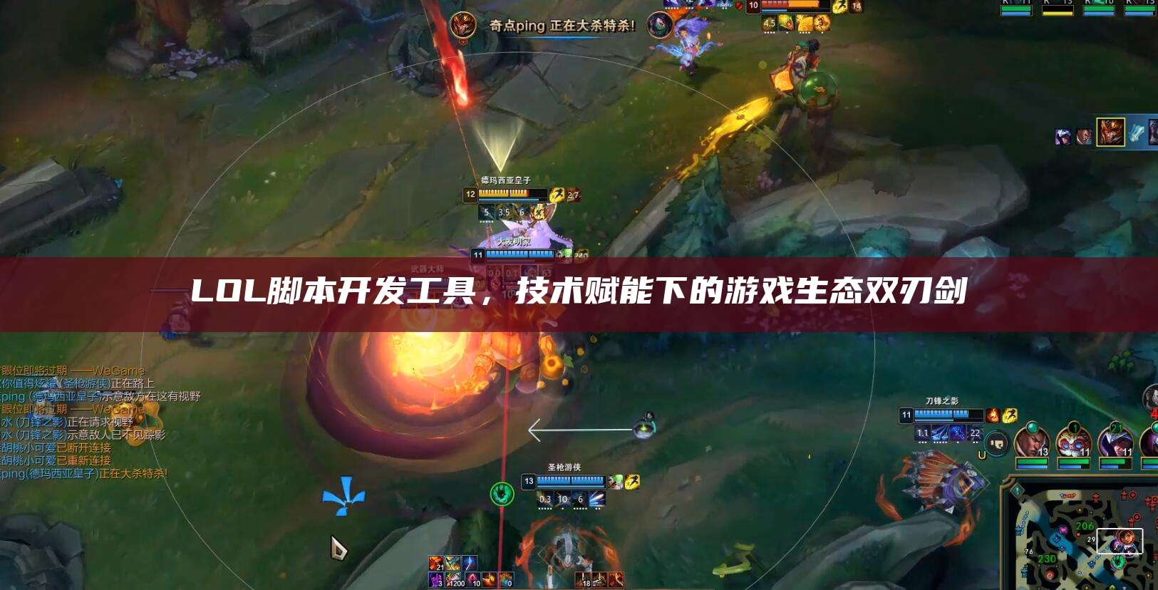 LOL脚本开发工具,技术赋能下的游戏生态双刃剑
